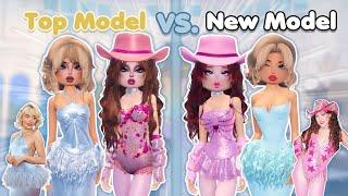 FAMOUS SINGERS OUTFITS BUT IT'S *TOP MODELS VS. NEW MODELS*