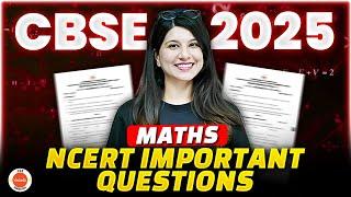 NCERT Important Questions | Class 12 CBSE 2025 | Namrata Ma'am