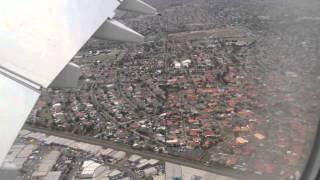 Flying - Landing into Melbourne's Tullamarine Airport (Qantas A380) Australia