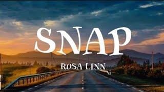Rosa linn - snap  (  lyrics  )
