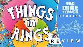 Things in Rings Review: Red Ring, Yellow Ring. Blue Ring, Onion Ring