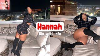 Hannah  | Curvy Model and Nail Tech | Bio+Info
