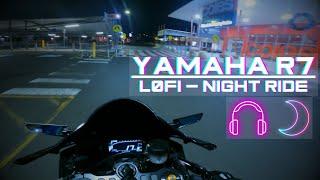 It's 1am, come ride with me... ep2 | LOFI [POV 4K] | YAMAHA R7 SC PROJECT 2023