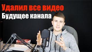 Удалил все видео с канала Искусство Беттинга. Будущее канала