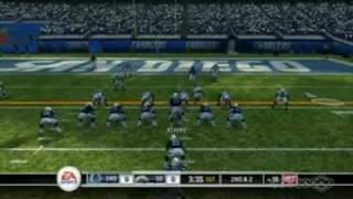 Maden NFL 10 Gameplay Video Touchdown Chargers