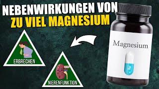 Die versteckten Nebenwirkungen von zu viel Magnesium!