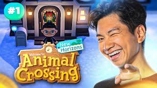 ON RETOURNE A LA MAISON ! - Animal Crossing New Horizon #1