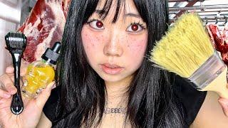 CANNIBAL turns your Skin into HUMAN LEATHER 🫳 🩸 ASMR (Bad End)