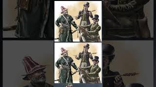 Bashkirs in Berlin. 1813. Drawing by Azat Kuzhin #militaryhistory #bashkir #uniformology #history