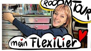 ENDLICH!! Mein SUPER FLEXI Künstler Atelier - Die ROOM TOUR ️ mit FlexiSpot, IKEA, MUJI, BESTSELLER