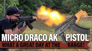Micro Draco AK Pistol Review - What a fun gun!