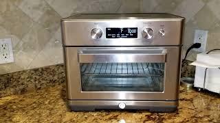 Toaster Oven Review - GE 8 in 1 toaster oven with air fryer