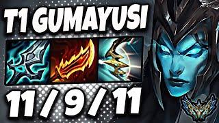 T1 Gumayusi Kalista ADC vs Yasuo - Patch 14.17 Korea Challenger 