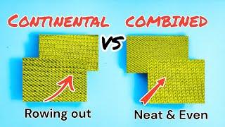 Fix Untidy Tension with Combination Knitting |Tip Jar Tutorial