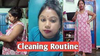 indian housewife daily cleaning routine #vegetablecleaningroutine#house_cleaning_routine