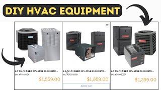 Where To Purchase HVAC Equipment Online As A DIY 'er Or Homeowner.