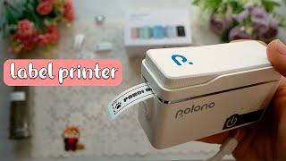 Mini Label Printer Polono P31S - Unboxing and Review | Thermal printer no ink