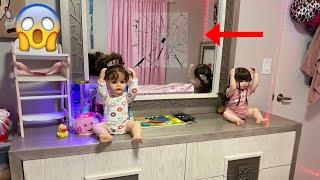 Reborn roleplay | Reborn toddler girl BREAKS THE MIRROR and instantly regrets it.