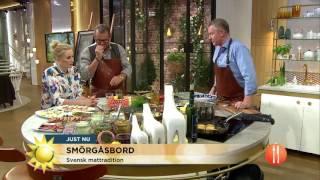 SMÖRGÅSBORD: Bästa buffén för sommarens fester - Nyhetsmorgon (TV4)