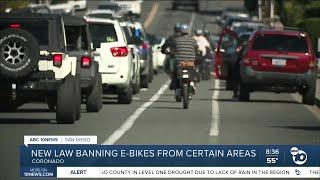 New law bans e-bikes from certain areas