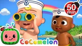 The Sailor's Sea Adventure | Cocomelon | Kids Cartoons & Nursery Rhymes | Moonbug Kids