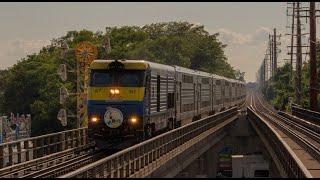 HD/60p: LIRR's Cannonball and Pre-Rush Hour at Bellmore (August 2023)