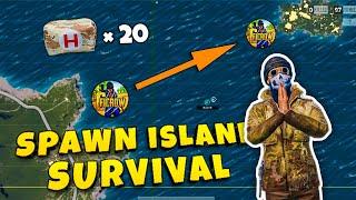 ️ERANGEL TO SPAWN ISLAND SURVIVAL CHALLENGE || I FOUND BEST LOOT IN SPAWN ISLAND