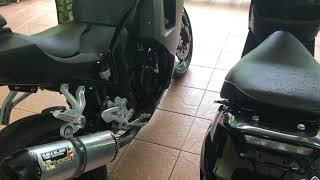 Naza Blade 250 | Hyosung GT250 with TBR slip on muffler