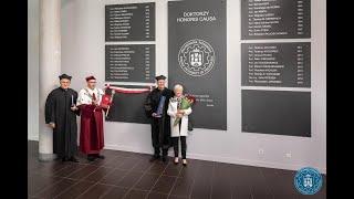 Uroczystość nadania Doktora Honoris Causa prof. Kayowi Hameyerowi