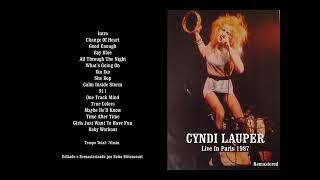 Cyndi Lauper Live in Paris.