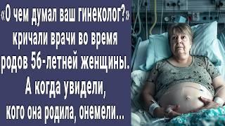 Не может быть! кричали врачи во время родов 56-летней женщины. А увидев, кого она родила, онемели...