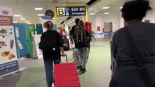 Quick Walk around BNE Brisbane International Airport, Australia 2023 ASMR