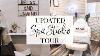 UPDATED Spa Studio Room Tour  | Licensed Esthetician