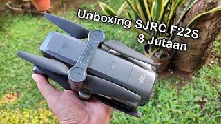 Nyobain Unboxing Drone Ajaib 3 Jutaan SJRC F22S