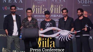 IIFA Awards Press Conference 2024 | Shah Rukh Khan | Karan Johar | Rana D| Abhishek B| Siddhant C|