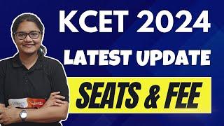 KCET 2024 Latest Update on Seat Matrix and Fee Structure