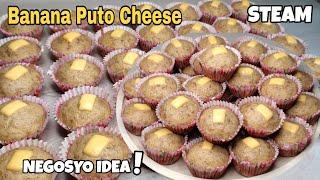 How To Make Steamed Banana Cupcake | Soft & Fluppy | Negosyo Idea | WAIS NA NANAY