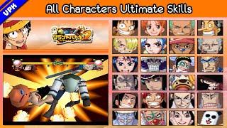 One Piece Grand Battle! 2 [PS1] - All Characters Ultimate Skills
