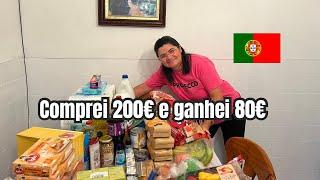 Comprei 200€ no Mercado e Ganhei 80€ de Volta