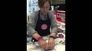 Stamp a Cake demo with Anna Maria