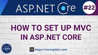 (#22) How to Set up MVC in ASP .NET Core application