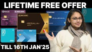 HDFC Lifetime Free Credit Card Offer 2025 | LIMITED TIME OFFER #trending #viralvideo #youtube