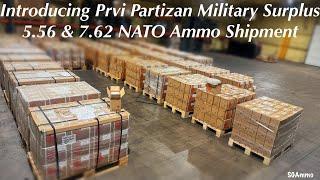 Introducing Prvi Partizan Military Surplus 5.56 & 7.62 NATO Ammo Shipment at SGAmmo