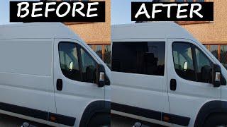 How to easily fit Camper Van Windows