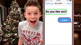 Like it's Christmas! Music Video - Texting my Crush!