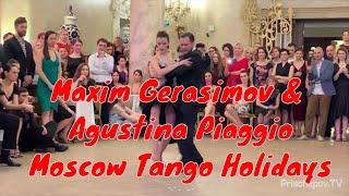 Maxim Gerasimov and Agustina Piaggio, 3-3, Moscow Tango Holidays VII / Winter 2020