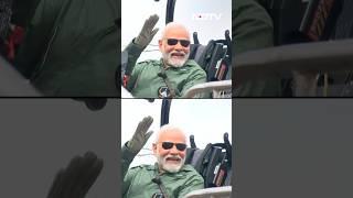 PM Modi Takes Sortie On Light Combat Tejas Fighter Jet In Bengaluru