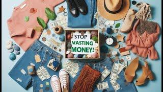 STOP Wasting Money!  7 Sustainable Fashion Tips to Transform Your Wardrobe