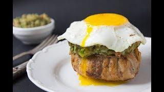 Keto Bacon Egg Guacamole Bunless Burger Low Carb Recipe