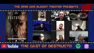 The Cast for the Mexican Horror Short Film Daestructo | The Grim and Bloody Theater